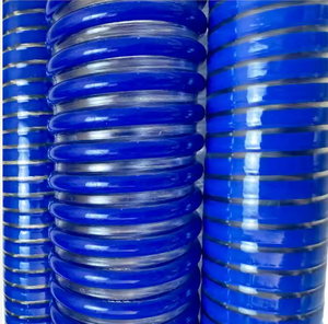 Compra manguera de succión de resorte flexible de PVC de 3 pulgadas para combustible químico compuesto - Product Image 1