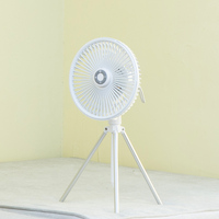 Portable à quatre vitesses Mini ventilateur télécommande léger pliant conception Camping maison voiture utilisation refroidissement par Air