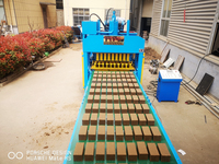 Machines automatiques Hby 7-10 pour la fabrication de blocs de terre écologiques emboîtables, prix des machines à briques pour le Rwanda