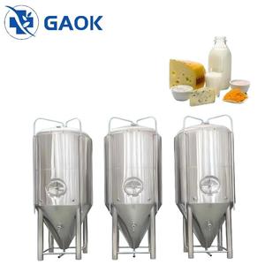 Cuve <span class=keywords><strong>de</strong></span> Fermentation en Acier Inoxydable à Basse Température, Fermenteur Liquide <span class=keywords><strong>Probiotique</strong></span> Fonctionnel - Product Image 2