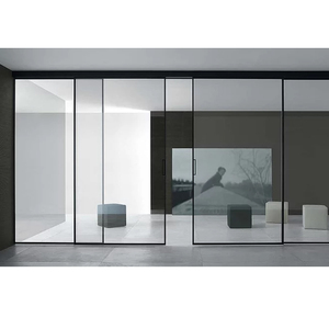 <span class=keywords><strong>Porte</strong></span> <span class=keywords><strong>coulissante</strong></span> multifonctionnelle en aluminium et fenêtre Isolation sans cadre pour appartement Fabriqué en Chine - Product Image 3