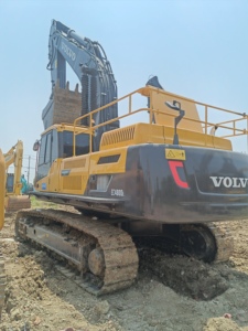 Excavatrice Volvo 480D 48 tonnes d'occasion Volvo 480 480DL EC480 EC480D EC480DL grande pelle sur chenilles pelle pelleteuse en stock - Product Image 2