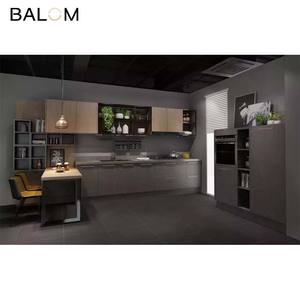 Gabinetes <span class=keywords><strong>de</strong></span> cocina <span class=keywords><strong>de</strong></span> armario <span class=keywords><strong>pintado</strong></span> con laca mate blanca <span class=keywords><strong>de</strong></span> lujo <span class=keywords><strong>de</strong></span> gama alta personalizados modulares modernos contemporáneos con estantes <span class=keywords><strong>de</strong></span> isla - Product Image 5