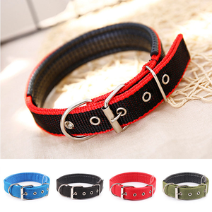 Collar <span class=keywords><strong>para</strong></span> Perro, Correa de Nailon Acolchada y Ajustable, Collares Duraderos <span class=keywords><strong>para</strong></span> <span class=keywords><strong>Perros</strong></span> Pequeños, Medianos y Grandes, <span class=keywords><strong>para</strong></span> Entrenamiento y Paseo de Cachorros - Product Image 4