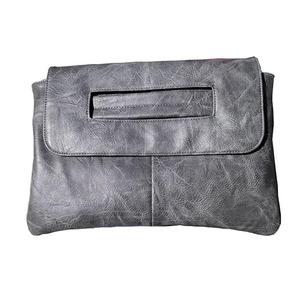 Bolso de Mano Tipo Clutch de Cuero PU para <span class=keywords><strong>Mujer</strong></span>, Gran Capacidad, Diseño Sólido, Bolso de Cuero de Alta Capacidad - Product Image 1