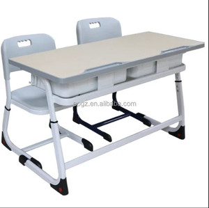 Bàn Gỗ Với Ghế Nhựa, Ghế Đôi HỌC SINH, Bàn Học Lớp Học Và Ghế - Product Image 6