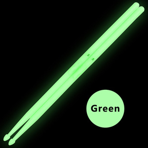 Baquetas Luminosas 5A para <span class=keywords><strong>Bombo</strong></span> y Pandereta, Barra Fluorescente para Batería de Jazz, Disponible en Dos Colores - Product Image 2