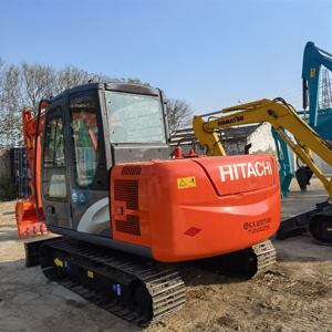 Miniexcavadora Hitachi ZX60 usada, tipo oruga importada, caja de cambios esencial, componente central, motor, motor, bomba, engranaje, 1 año de garantía - Product Image 5