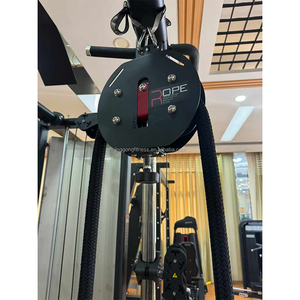 Appareil de musculation à domicile rotatif, nouvelle machine d'escalade à vitesse réglable, machine à tirer la corde, entraîneur de corde suspendue sans fin - Product Image 2