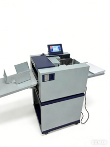 Máquina de hendido de papel con alimentación por succión totalmente automática y control PLC <span class=keywords><strong>SCP</strong></span>-13A, de alta velocidad, para plegado y encuadernación de A4, nueva. - Product Image 2