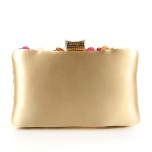 2022 Women's Evening Clutch Bag <b>Party</b> Purse Luxury Wedding Clutch for Bridal Exquisite Crystal Ladies Handbag Flower Clutch - Product Image 4