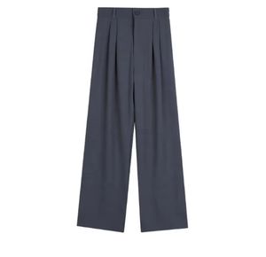 Pantalones De Verano Para Mujer Colgantes De Cintura Alta Pierna Ancha Sueltos Y Adelgazantes Informales - Product Image 4