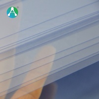 Feuille de plastique acétate PVC transparente à haute brillance, prix bas, vente chaude