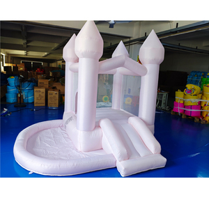 FBSPORT Castillo Inflable de PVC, Set de Juegos Blandos, Mini Castillo Hinchable Blanco, Paneles Blancos para Juegos - Product Image 5