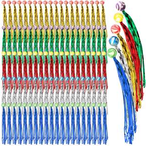 Diverse Kleuren Komeetballen Rubber Veerkrachtige Ballen Bulk Kleurrijke Slingers Minibal Met Staart Voor Verjaardagsfeestartikelen - Product Image 1