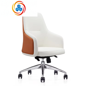 Modern Executive PU Leather <b>Office</b> <b>Chair</b> Boss <b>Recliner</b> Computer Ergonomic Adjustable Height - Product Image 2