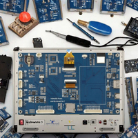 Carte de développement ESP32-P4-WIFI6-Touch-LCD-7B avec MCU 32 bits entièrement populairezée, module d'écran tactile 7 pouces à montage en surface