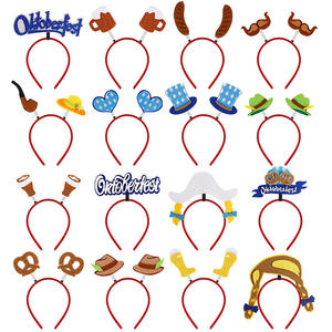 Accessoires de <span class=keywords><strong>cheveux</strong></span> décoratifs Oktoberfest Favor Munich Party Decoration Supplies pour améliorer l'humeur - Product Image 1