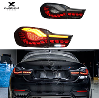 Accessoires de voiture, feux arrière LED pour BMW Série 4 GTS F32/F82 et F33 F35, feux arrière transparents (2013-2016)