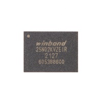W25N02KVZEIR Memoria Flash NAND SPI de 2Gbit, Circuito Integrado de Memoria Flash NAND Serial de 256MB, ECC WSON8, Almacenamiento Integrado