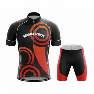 Fabricant d'uniformes de cyclisme sur mesure OEM ODM Vente en gros d'uniformes de cyclisme d'été légers Maillot respirant à séchage rapide - Product Image 1