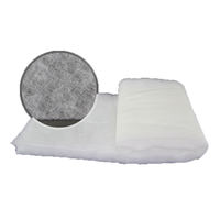 Vente en gros rouleau de ouate de couette ouate de soie de 36 pouces de large enduit de dacron collé ouate de polyester de qualité rembourrée