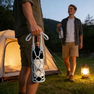 Tapis <span class=keywords><strong>de</strong></span> protection <span class=keywords><strong>en</strong></span> silicone <span class=keywords><strong>de</strong></span> 7 pouces, support pliable pour comptoir, porte-bouteille <span class=keywords><strong>de</strong></span> vin 2 <span class=keywords><strong>en</strong></span> 1 pour 750 ml, résistant à la chaleur 450° ° Gadget <span class=keywords><strong>de</strong></span> cuisine F - Product Image 6
