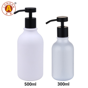 Bouteilles rondes en plastique Boston personnalisées de 500ml Conteneur de gel douche <span class=keywords><strong>noir</strong></span> pour animaux de compagnie Bouteille de lotion avec pompe pour <span class=keywords><strong>savon</strong></span> <span class=keywords><strong>liquide</strong></span> <span class=keywords><strong>vaisselle</strong></span> - Product Image 4