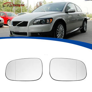 Espejo <span class=keywords><strong>Retrovisor</strong></span> lateral para coche, cristal blanco con calefacción, accesorios de cristal para <span class=keywords><strong>Volvo</strong></span> <span class=keywords><strong>C30</strong></span> C70 S40 S60 V50 - Product Image 1