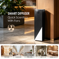 Diffuseur de parfum intelligent CNUS AS3000, diffuseur nébulisant sans eau avec ventilateur, verrouillage de sécurité pour les grandes surfaces commerciales