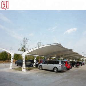 Pérgola con Estructura de Membrana para Estacionamiento Individual de Automóviles - Product Image 3