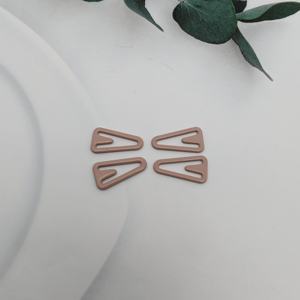 Deslizadores de Tirantes para Sujetador, Anillos Metálicos para Sujetador, Deslizadores Ajustables para Sujetador, Anillo y Deslizador para Ropa Interior, Hebilla de Gancho, Ajustador de Tirantes Recubierto de Nailon - Product Image 2