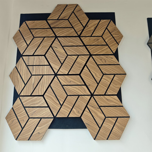 Paneles Acústicos Insonorizantes de MDF, Akupanel, Paneles de <span class=keywords><strong>Madera</strong></span> con Listones, Panel de Pared de Listones de <span class=keywords><strong>Madera</strong></span> para Decoración de Interiores, Pared o <span class=keywords><strong>Techo</strong></span> - Product Image 5