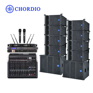 Hệ thống âm thanh chủ động CHORDIO TG110, công suất cực đại 3000W, mức áp suất âm thanh tối đa 136dB |   Tủ gỗ dán 15/18mm dùng cho nhà thờ & sự kiện doanh nghiệp - Product Image 1