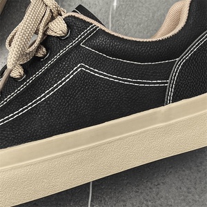 Factory <strong>Wholesale</strong> Classic Low Top Vulcanized White <strong>Sneakers</strong> Plain <strong>Blank</strong> White Walking <strong>Canvas</strong> Shoes for Women Men New Style - Product Image 4