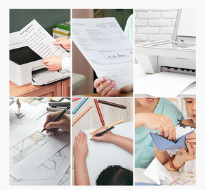 A4 In Ấn Bản Sao Đồng Bằng Màu Giấy Tờ 500Sheets/2500Pcs 65G/80gsm/100gsm/150Gsm Lớp Phủ <span class=keywords><strong>PVC</strong></span> A4 Trắng vô trùng 80gsm Giấy In - Product Image 4