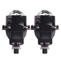 Sanvi 3 pouces haute puissance 68w bi led projecteur lentille phare 5500k 6000k lampe de voiture