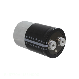 Condensador de Montaje en Chasis, Canal del Fabricante B43770A4188M000, 1800 uF, Aluminio, 1800UF, 20%, 350V, Tipo Tornillo - Product Image 1