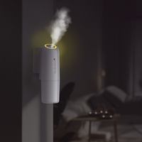 Diffuseur d'arômes portable pour la maison, machine à diffusion d'arômes sans eau avec commande Bluetooth, lumière nocturne intégrée