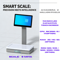 Sistema POS Directo de Fábrica, Pantalla Táctil Capacitiva, Báscula con IA, Caja Registradora Android, Terminal de Facturación de Fácil Operación, Wi-Fi 6