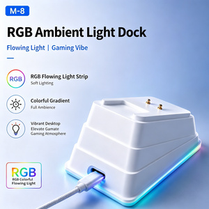เมาส์เกมมิ่งไร้สาย OEM 800 1600 2400 DPI RGB Backlit ชาร์จซ้ำได้ น้ำหนักเบา เงียบ สำหรับแล็ปท็อปและเกมเมอร์ - Product Image 3