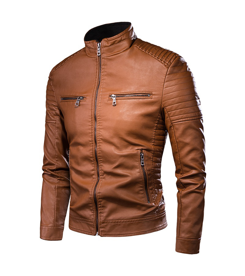 Chamarra Piel Hombre Motociclista Reflejante Workland 1972 U | Linio México  - WO317FA0RPMMQLMX
