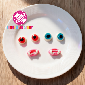 Gommes en forme de dent de globe oculaire pour <span class=keywords><strong>Halloween</strong></span> Vente en gros de bonbons à mâcher doux de <span class=keywords><strong>Clown</strong></span> à saveur de fruits personnalisés Gummy Sweet - Product Image 2