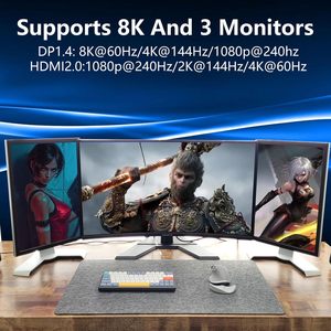 การ์ดแสดงผล Radeon 580 8GB PCIE 3.0 พัดลมระบายความร้อนคู่ GDDR5 1289MHz 2048SP 256 บิต รองรับ VGA - Product Image 5