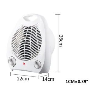 Myriver 2000W Mini Room Electric Foot Heater Heating Fan Air Heater Handy Material Space Heater Electrical For Home Winter