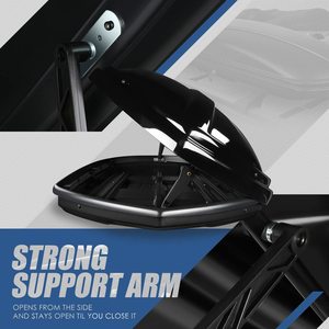 Échantillon gratuit Sac de toit de voiture Sac à bagages, Sac de rangement de 15 pieds cubes pour tous les véhicules, Sac de toit pliable pour l'extérieur pour la conduite autonome - Product Image 4