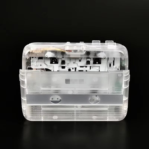 Lecteur de cassettes BT transparent avec radio FM, fonction d'inversion automatique, alimenté par piles AA, pour la maison, l'école et les voyages, lecteur de cassettes rétro - Product Image 3