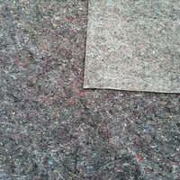 Tissu polaire gris 100 % polyester, écologique, avec feuille de LDPE, respirant, imperméable, qualité hospitalière, doux, uni, aiguilleté moyen