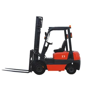 Trung Quốc Shanding JDY15 3TON DIESEL Xe Nâng Xe Tải Sử Dụng Tất Cả Các Địa Hình Off Road Kính Thiên Văn Mini Xe Nâng Bán