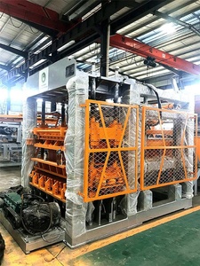 Hydraulische Press maschine Vibrations kante Stein garten Hohlziegel maschine macht automatisch - Product Image 3